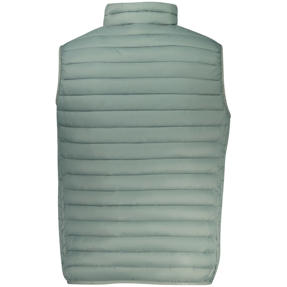 Verde Poliestere Uomo Giubbotto
