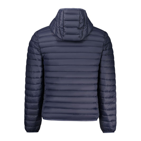 Blu Poliammide Men's Jacket