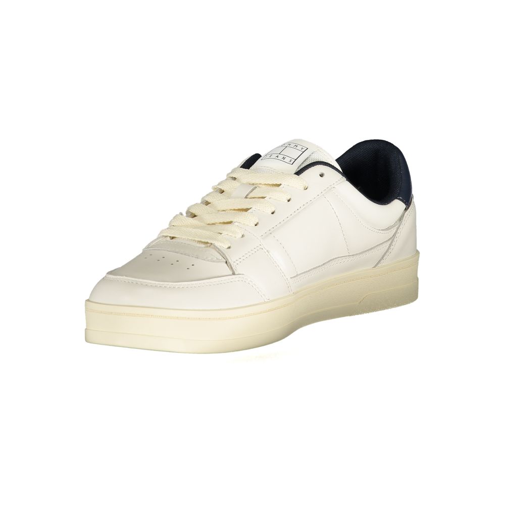White Leather Men Sneaker
