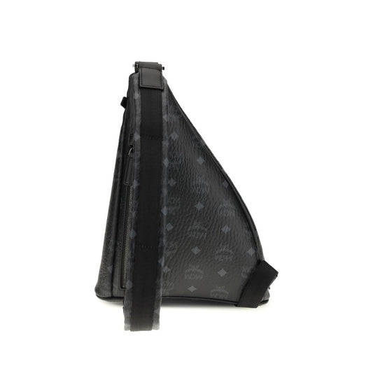 Black Fabric Shoulder Bag