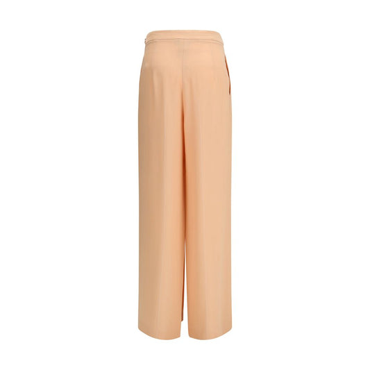 Multicolor Viscose Casual Pants