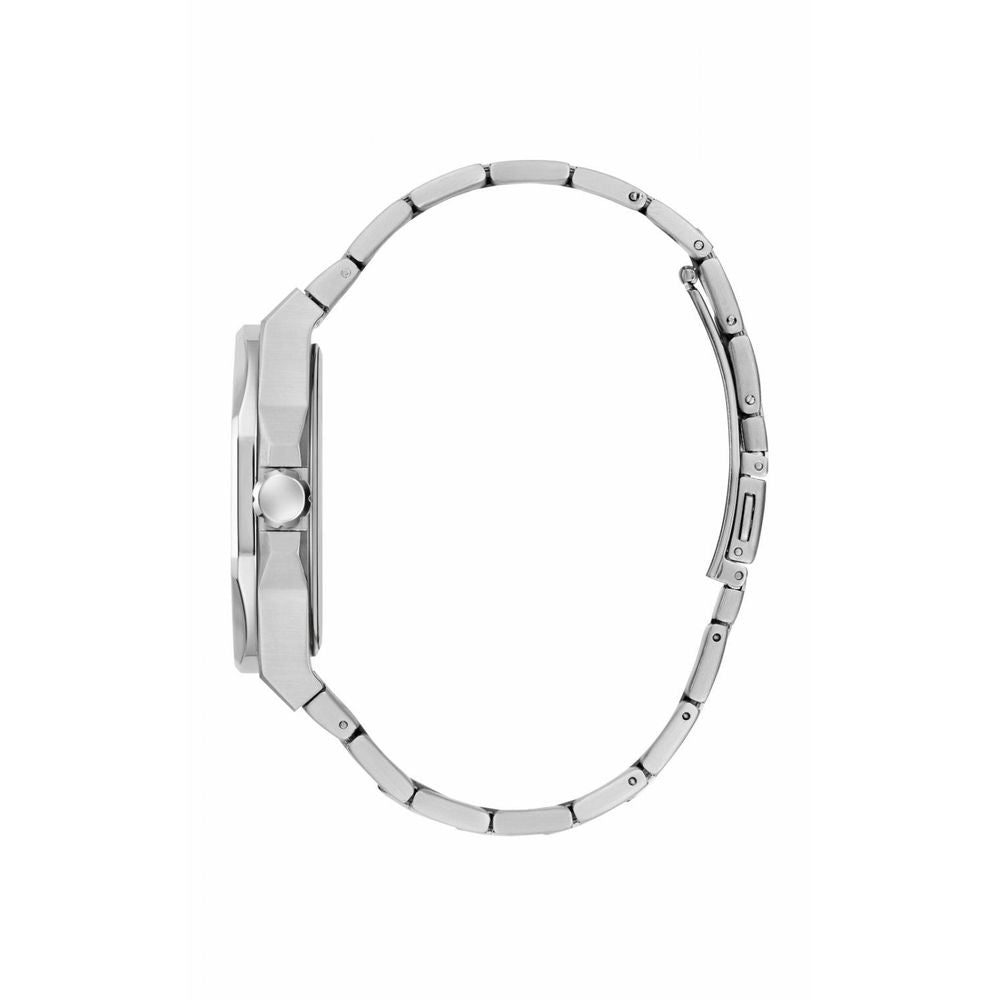 Gray Stainless Steel Bracelet Watch