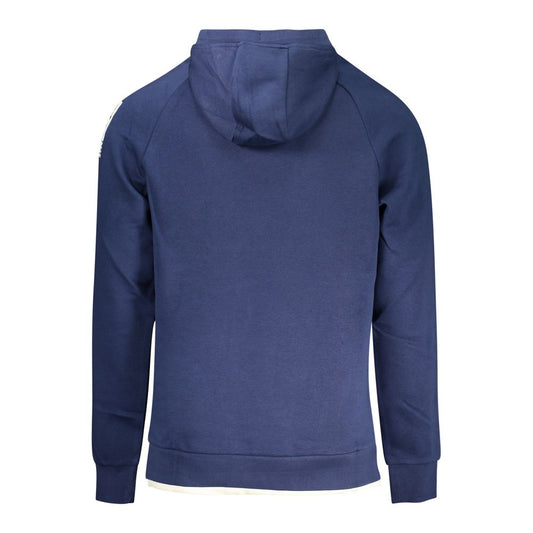 Blue Cotton Men's Sweatshirt