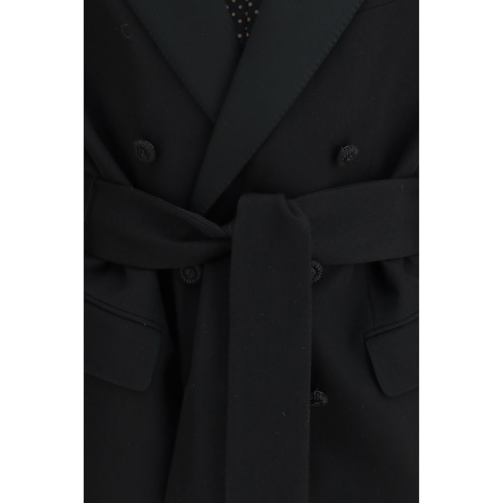 Black Wool Oves Aries Blazer