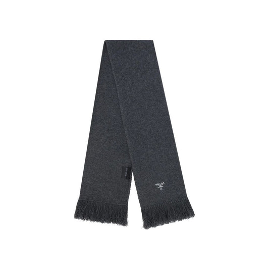 Gray Cashmere Foulard