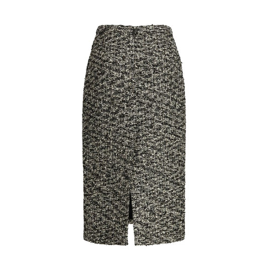 Multicolor Polyamide Midi Skirt
