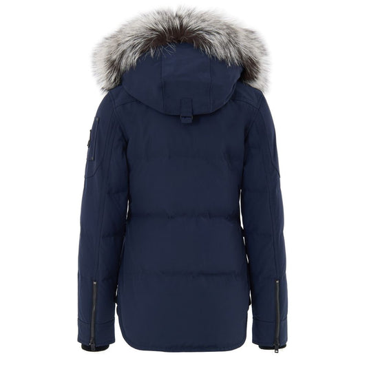 Blue Cotton Parka