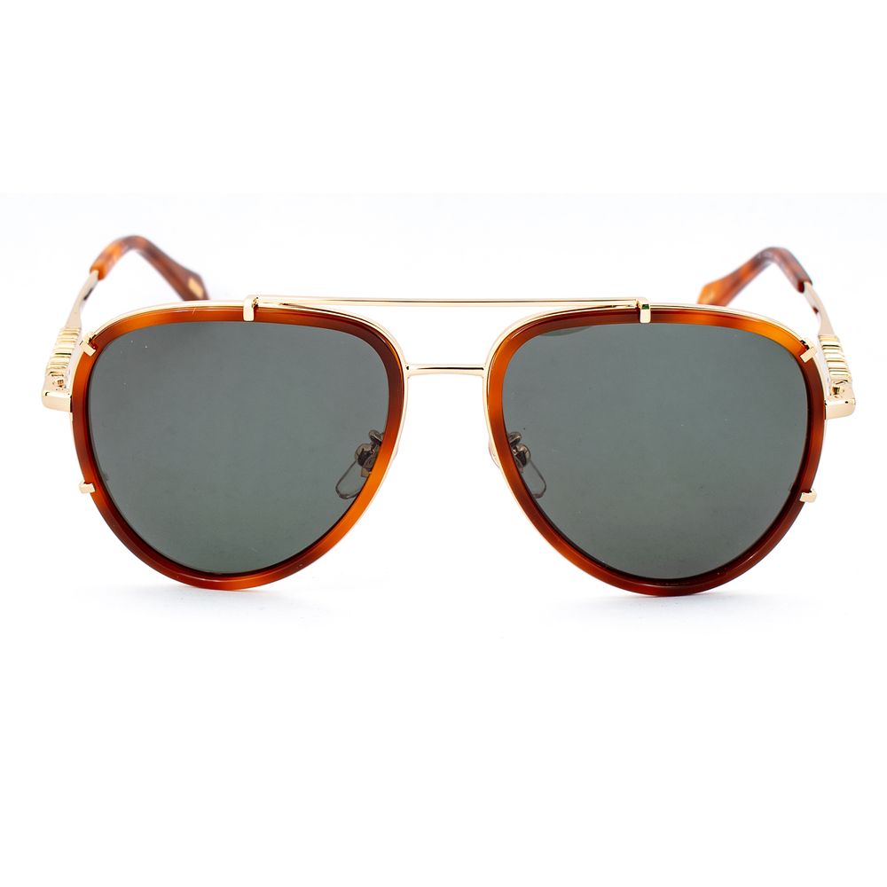Blue Metal Sunglasses
