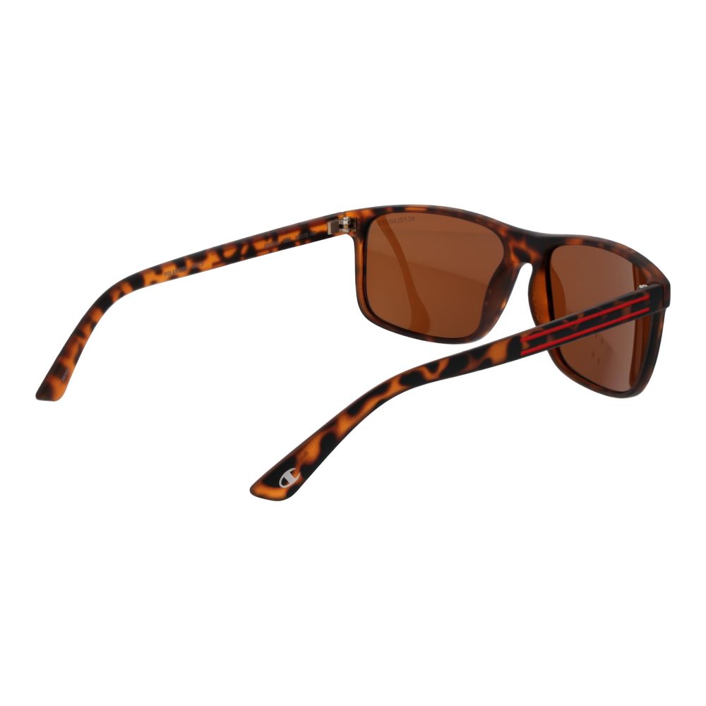 Blue Stainless Steel Sunglasses