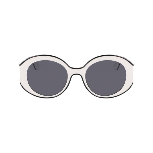 Beige Injected Sunglasses