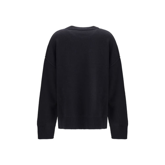 Black Fleece Wool Sweatshirt