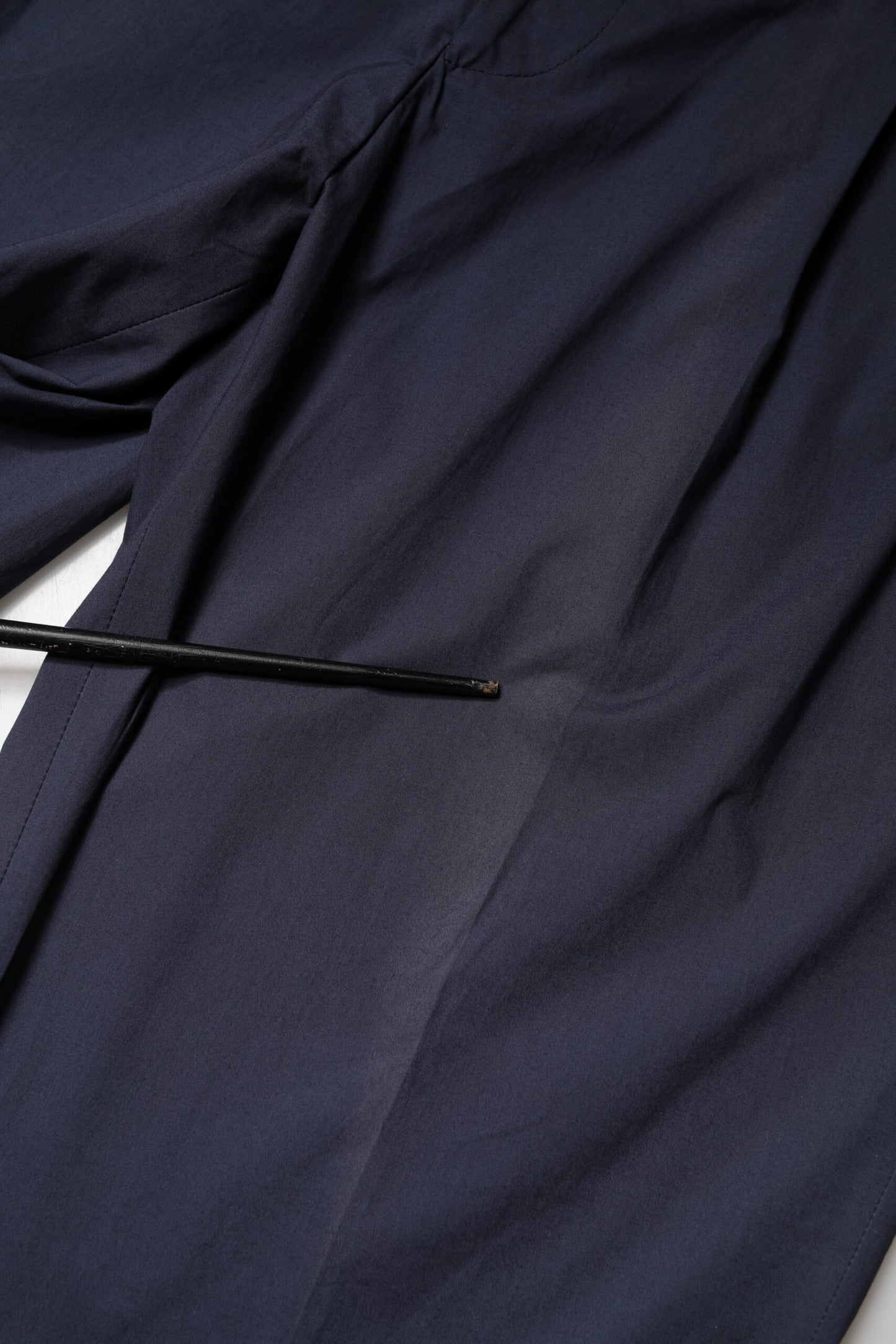 DarkBlue Wool Straight Formal Dress Trouser Pants