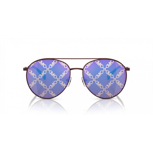 Brown Metal Sunglasses