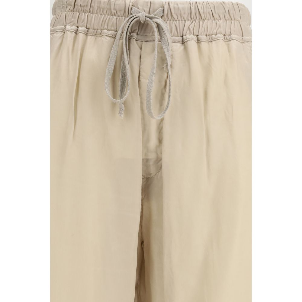 Beige Copper Casual Pants