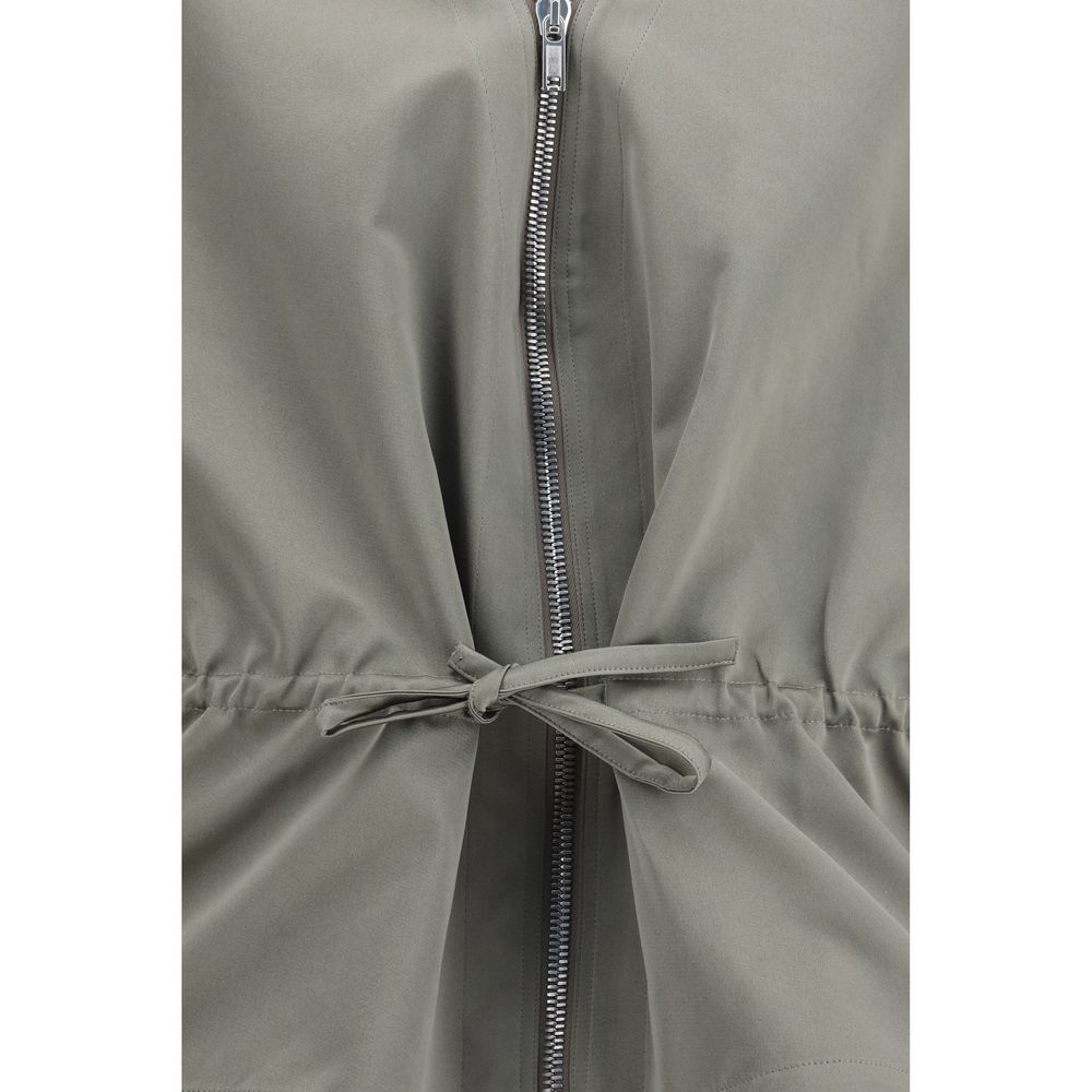 Bicolor Polyester Sleveless Jacket