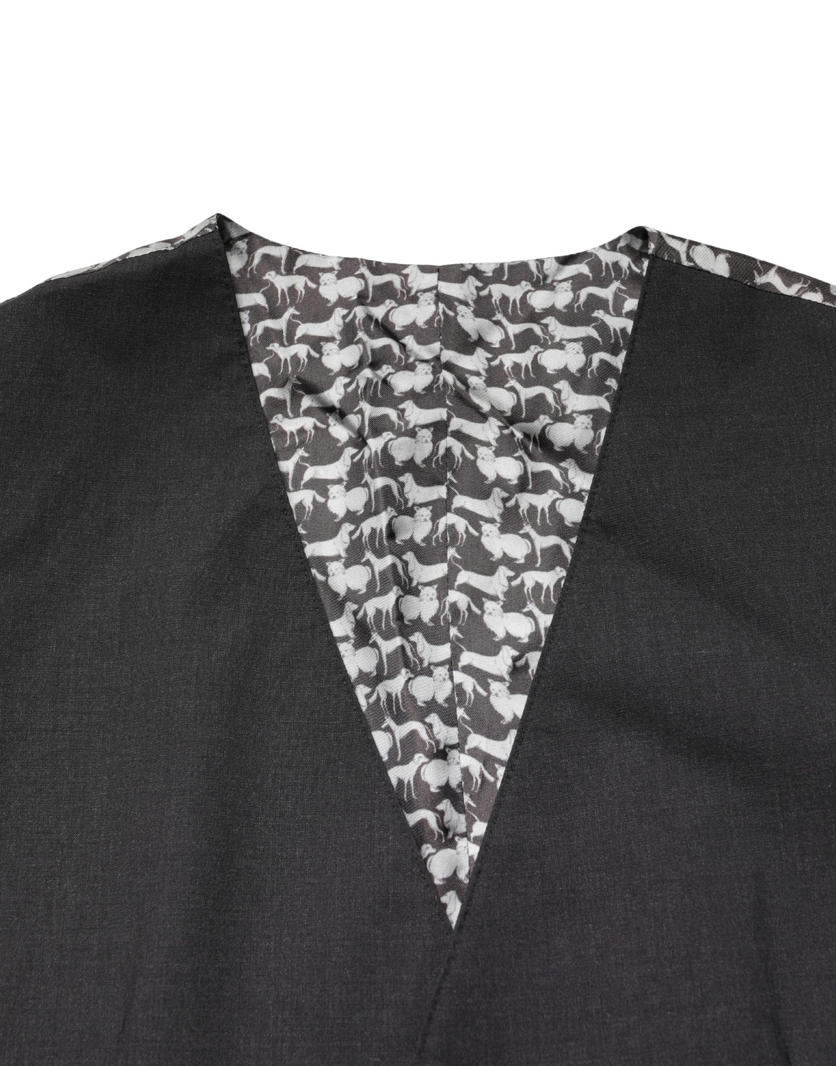 Black Wool Dress Men Formal Waistcoat Vest