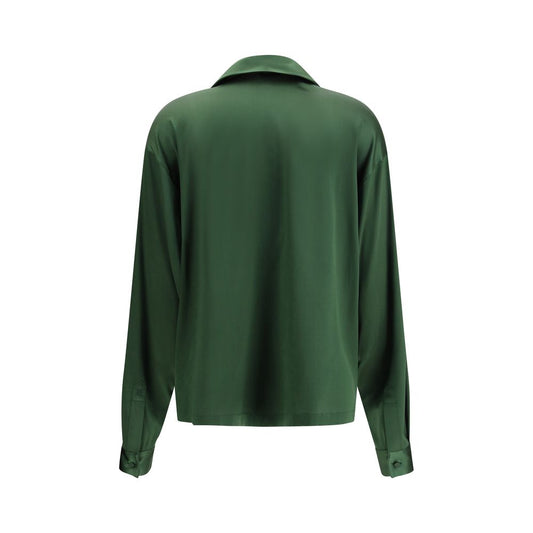 Bicolor Silk Shirt