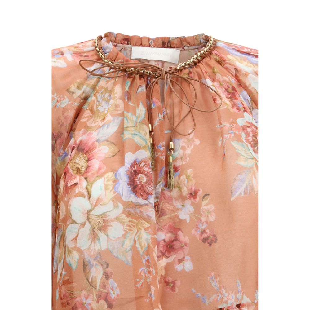 Multicolor Cotton Blouse