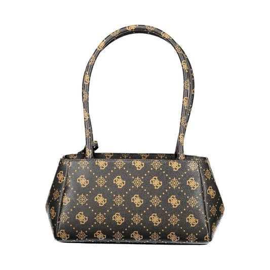 Marrone Poliuretano Women Handbag