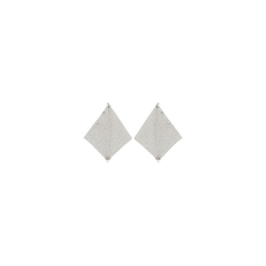 Silver Brass Earrings