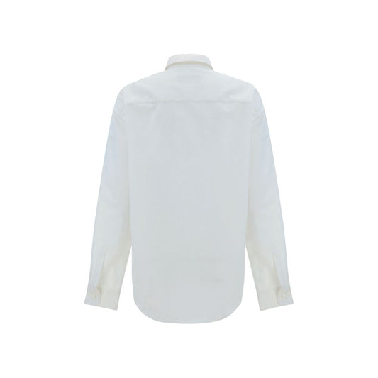 White Cotton Dress Shirt