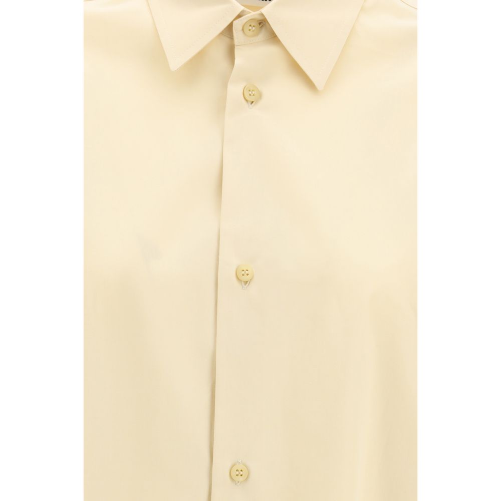 Beige Cotton Shirt