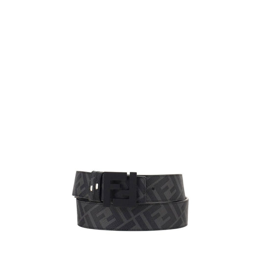 Black Leather Regular Belt