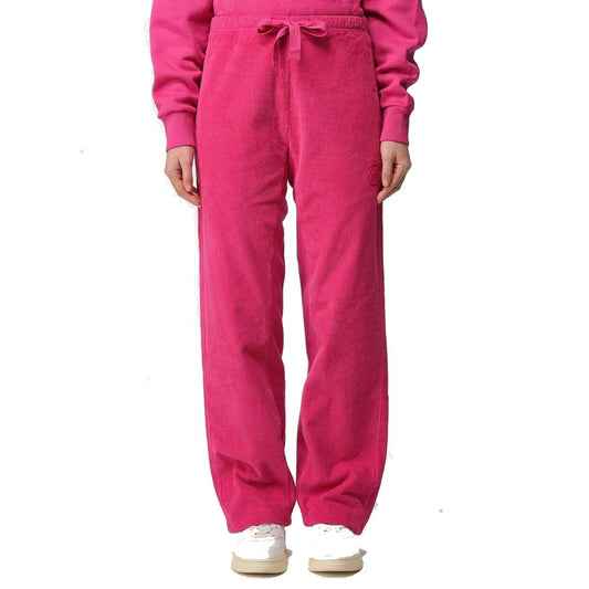 Multicolor Cotton Casual Pants