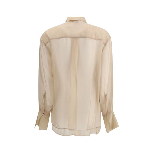 Beige Copper Blouse