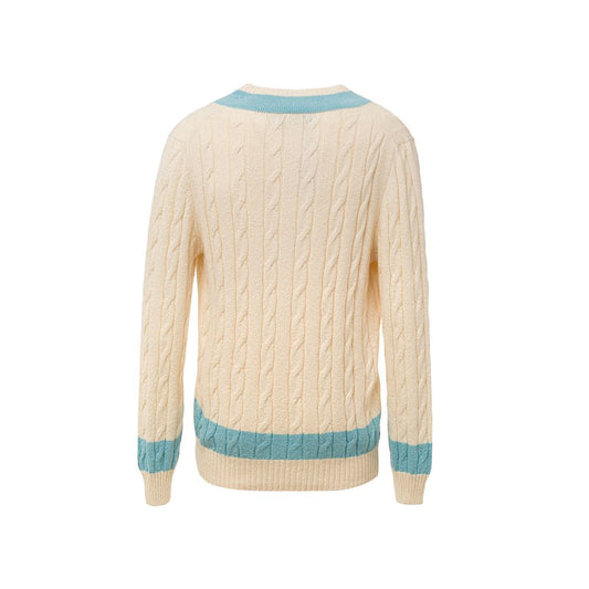 White Cotton Sweatshirt