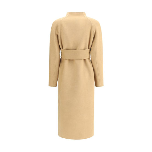 Beige Wool Coat