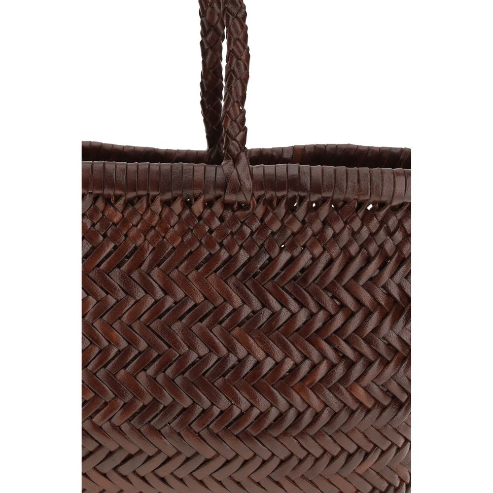 Brown Buffalo Leather Handbag