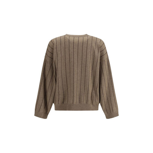 Beige Cashmere Sweater