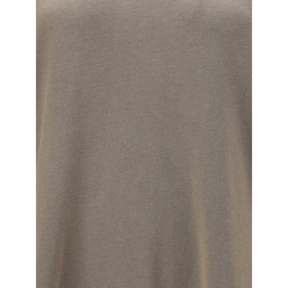 Beige Cotton Sweatshirt
