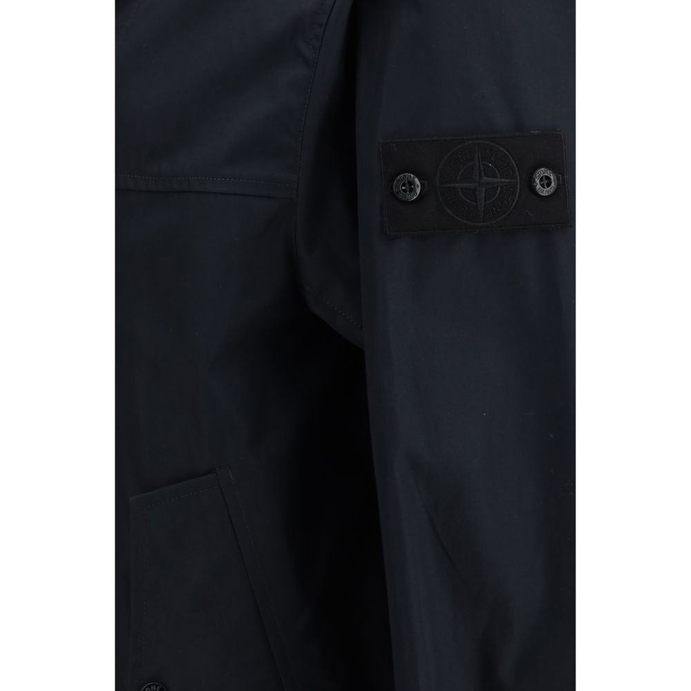 Black Polyester Coat