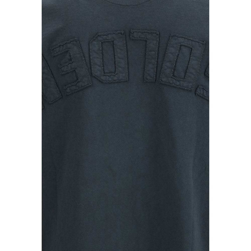 Black Cotton T-Shirt