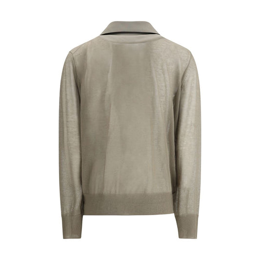 Bicolor Cotton Blazer