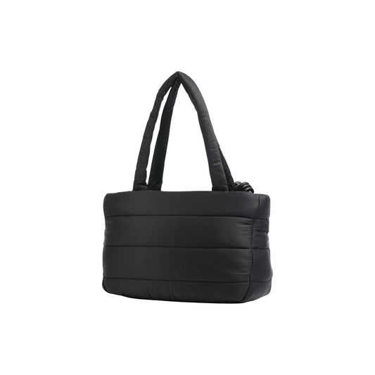 Black Nylon Handbag