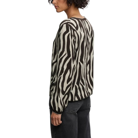 Brown Viscose Blouse