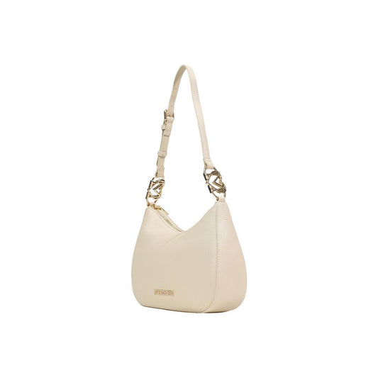 Beige Polyethylene Handbag