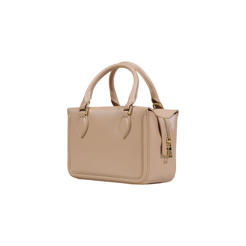 Beige Polyethylene Handbag