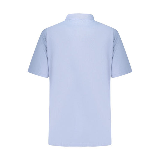 Azzurro Cotton Men Polo Shirt