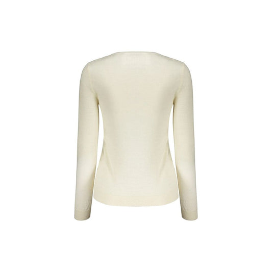 Beige Virgin Wool Sweatshirt
