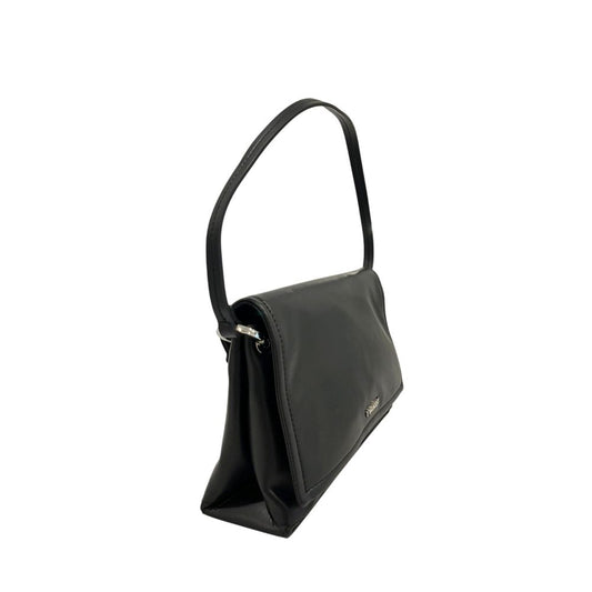 Black PU Women Shoulder Bag