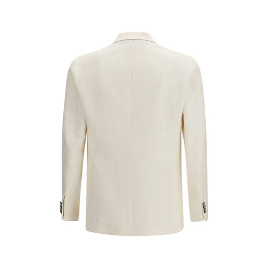 Beige Viscose Blazer