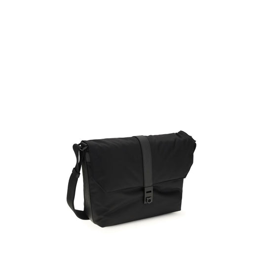 Black Nylon Shoulder Bag