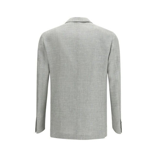 Bicolor Wool Blazer