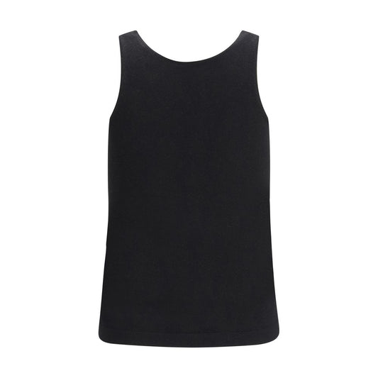 Black Cashmere Tank Tops
