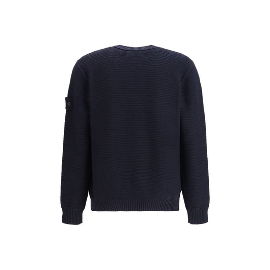 Blue Cotton Sweatshirt