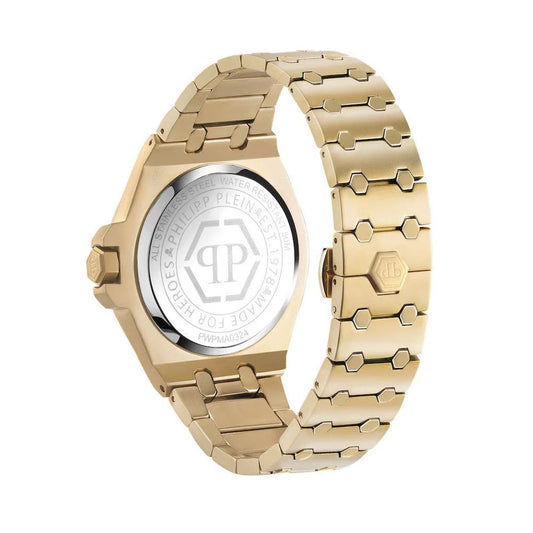 Gold Stainless Steel Dress Watch